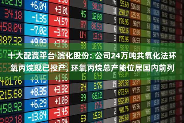 十大配资平台 滨化股份: 公司24万吨共氧化法环氧丙烷现已投产, 环氧丙烷总产能位居国内前列